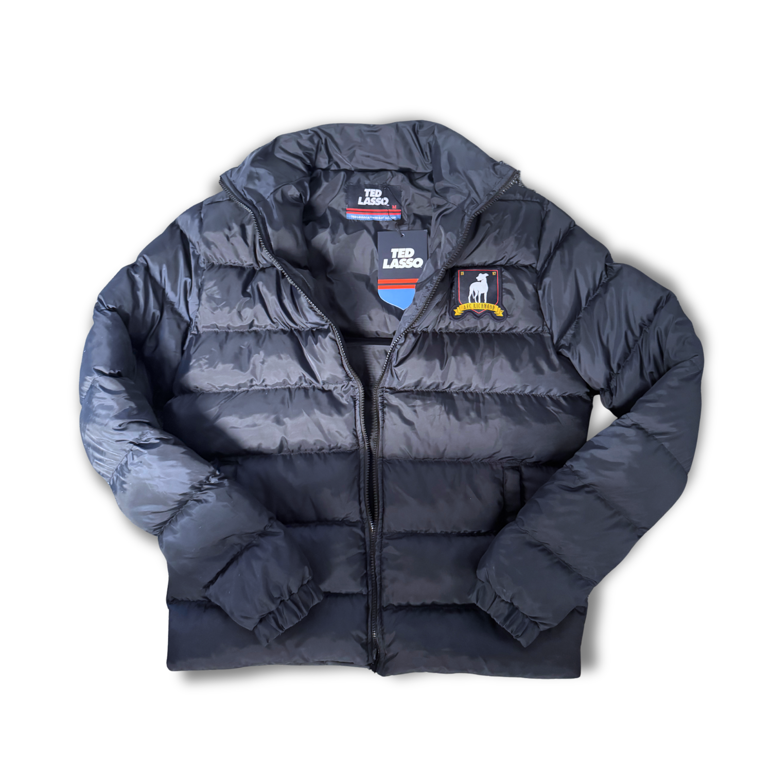 Puffer Coat Embroidered Richmond Crest