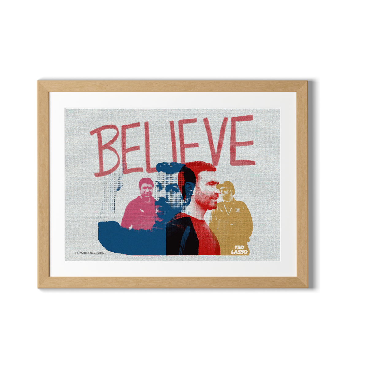 Prints - Believe Halftone