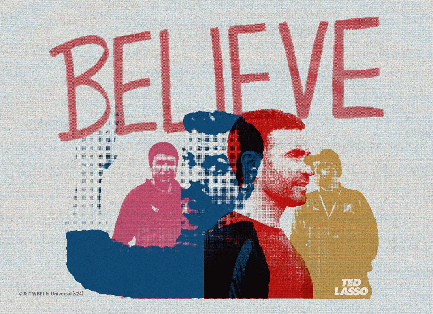 Prints - Believe Halftone