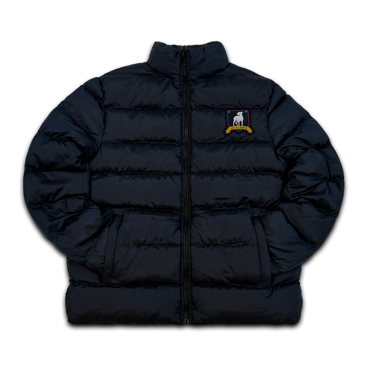 Puffer Coat Embroidered Richmond Crest