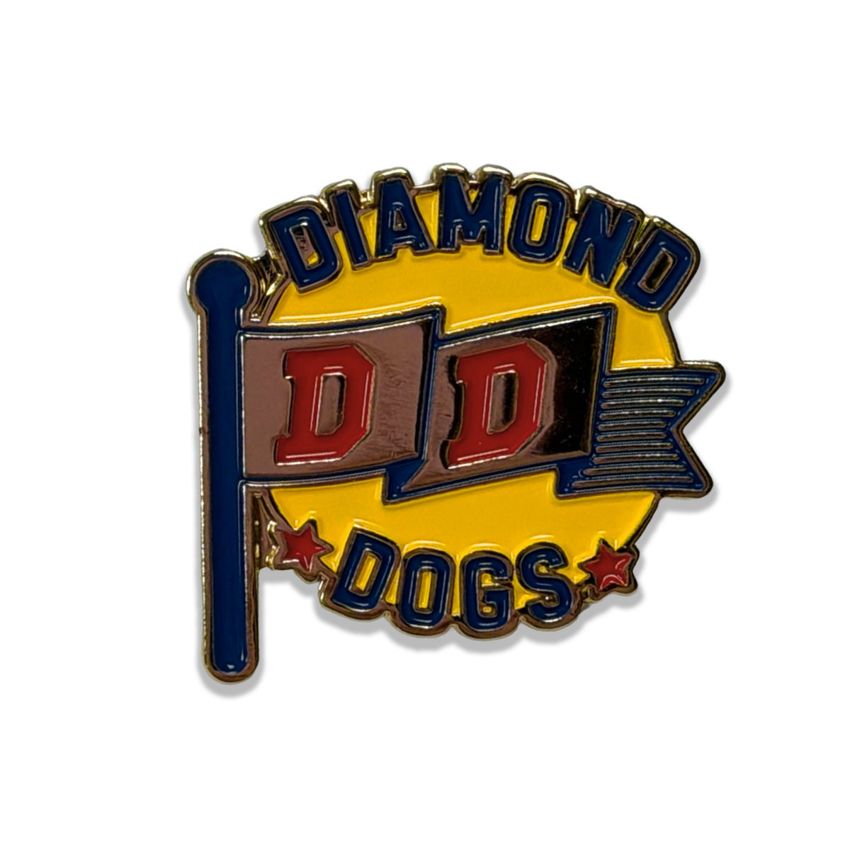 Pin Badge Diamond Dogs
