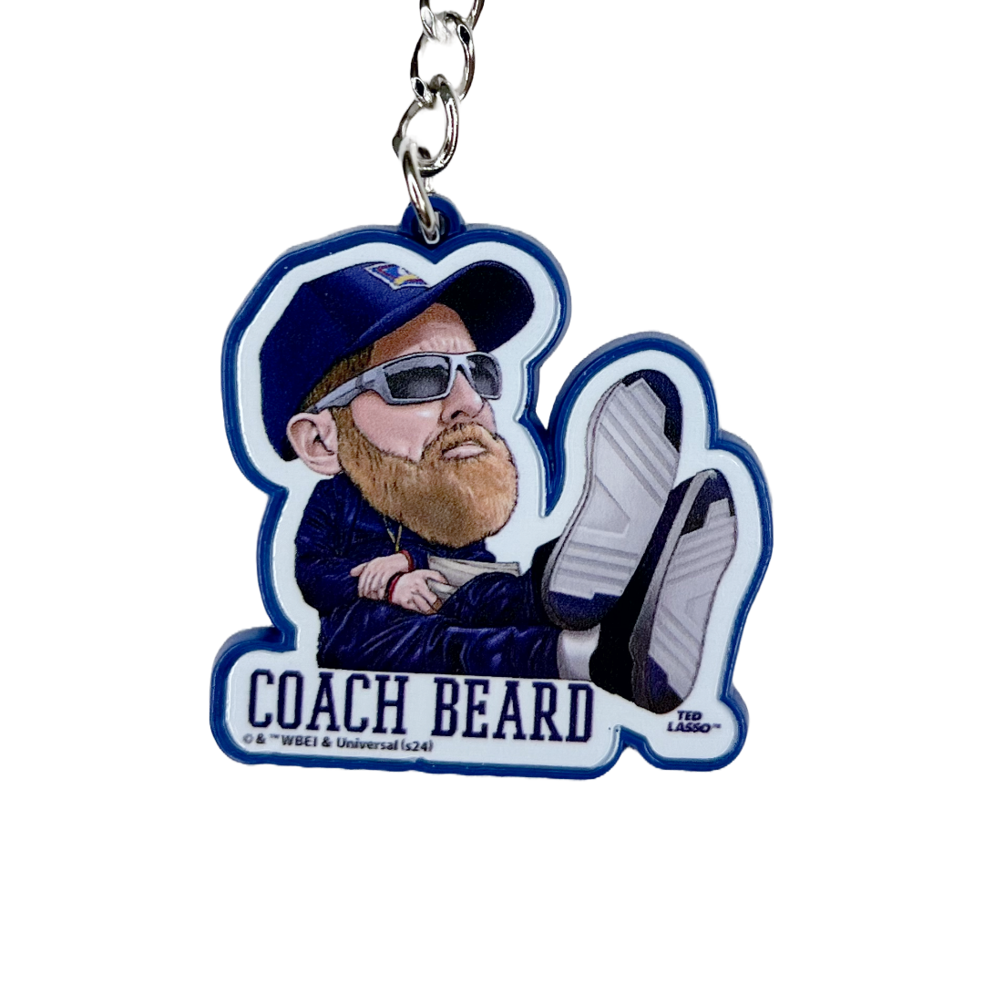 Keyring - Coach Beard