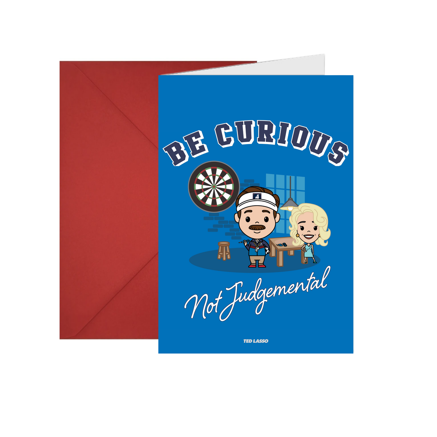 Greeting Card - Be Curious Not Judgemental