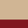 Cream/ Burgundy