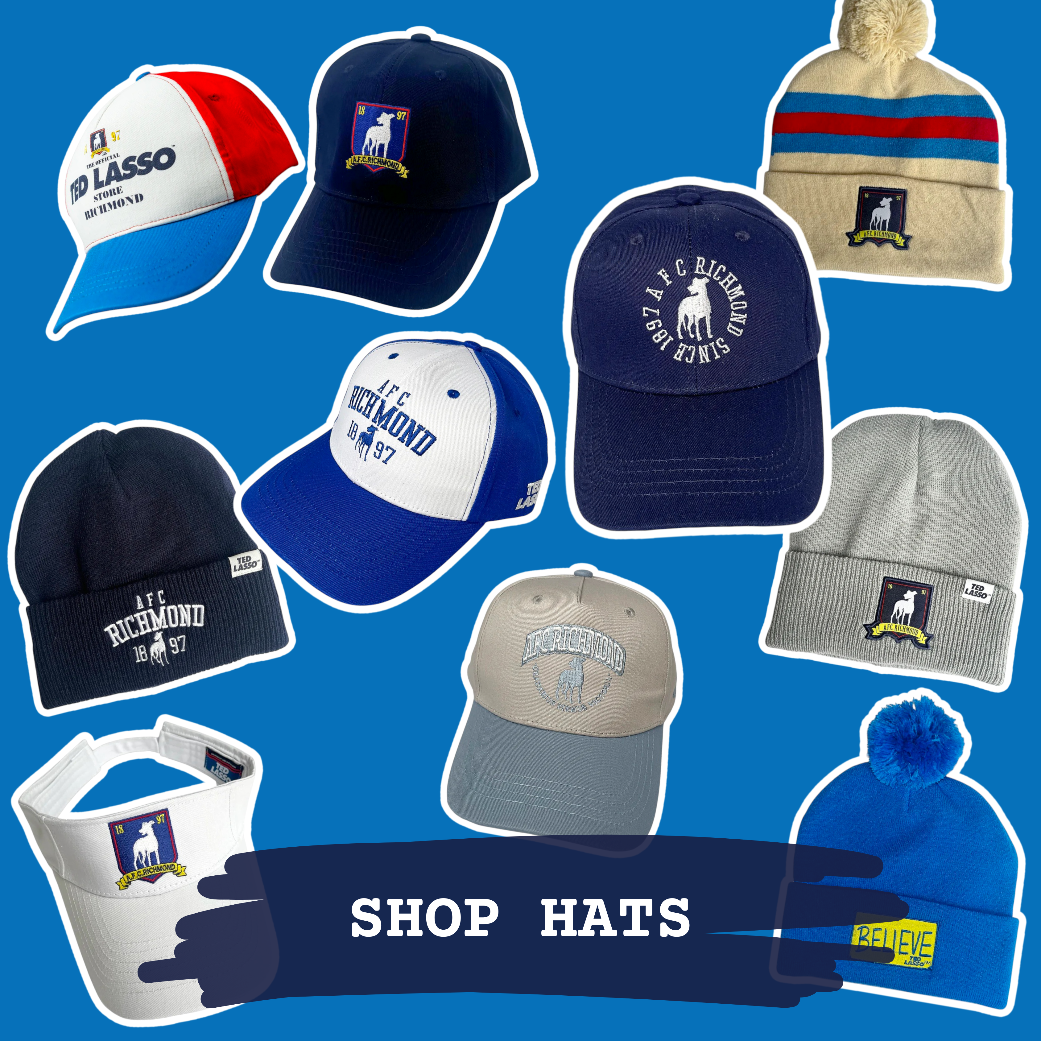 AFC Richmond Hats & Beanies – TED LASSO STORE RICHMOND