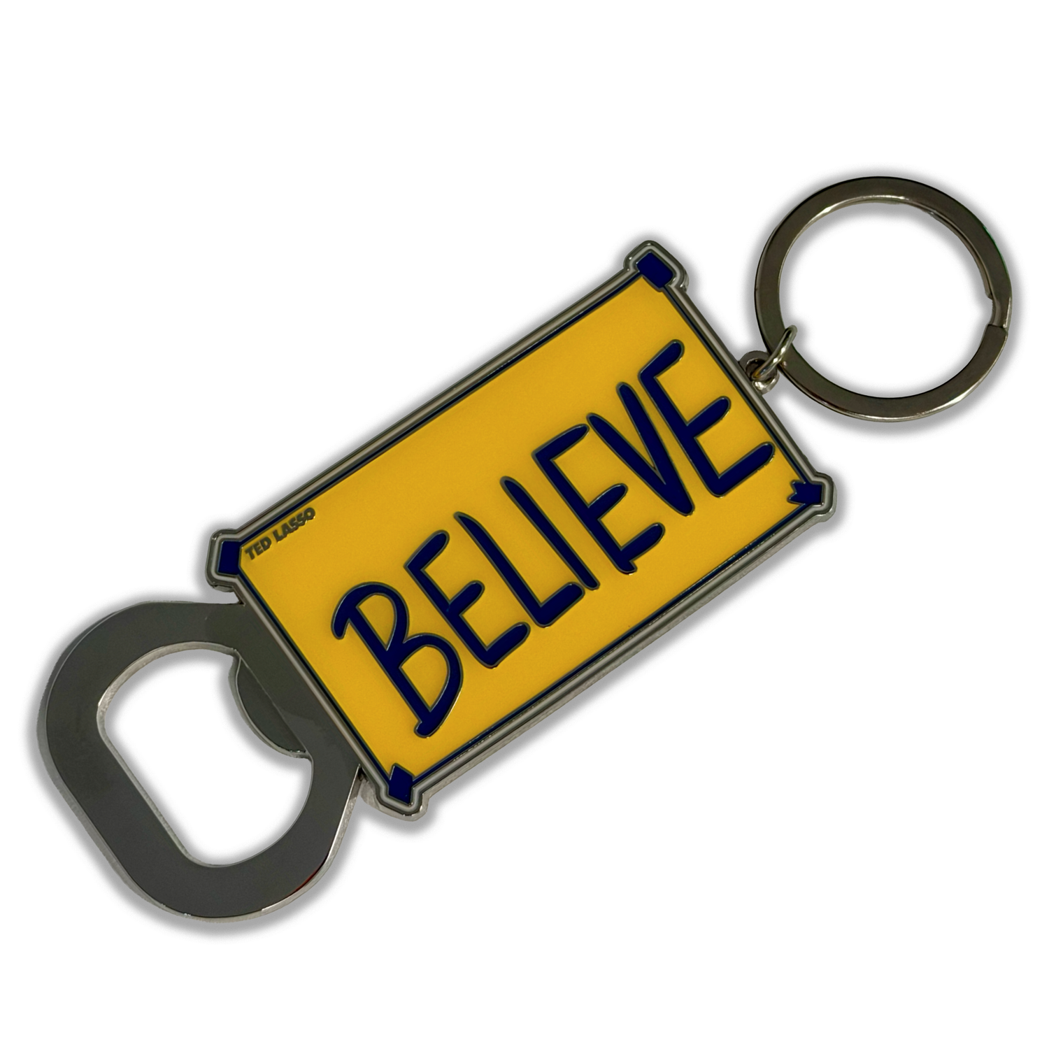 Bottle Opener Keyring Believe