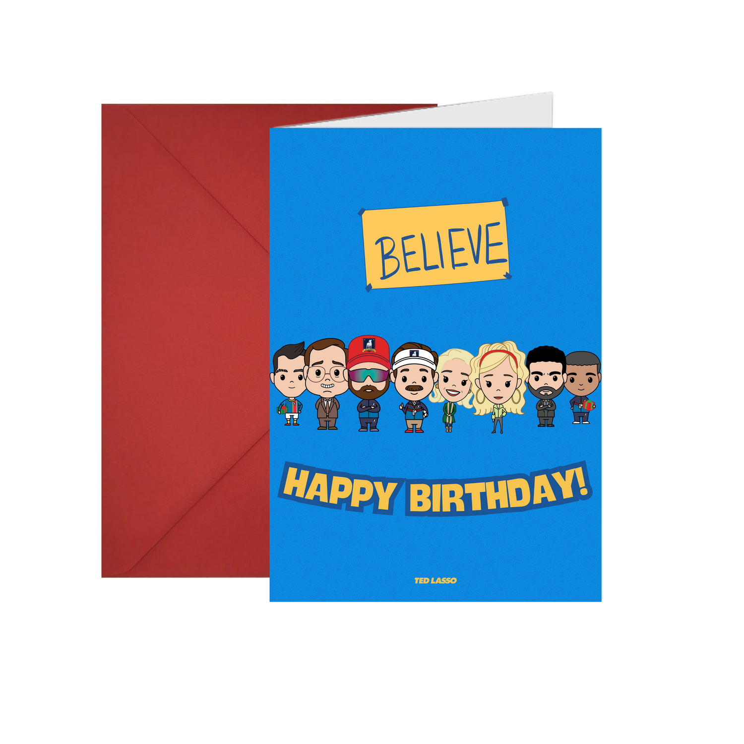 Birthday Card - Believe Cast