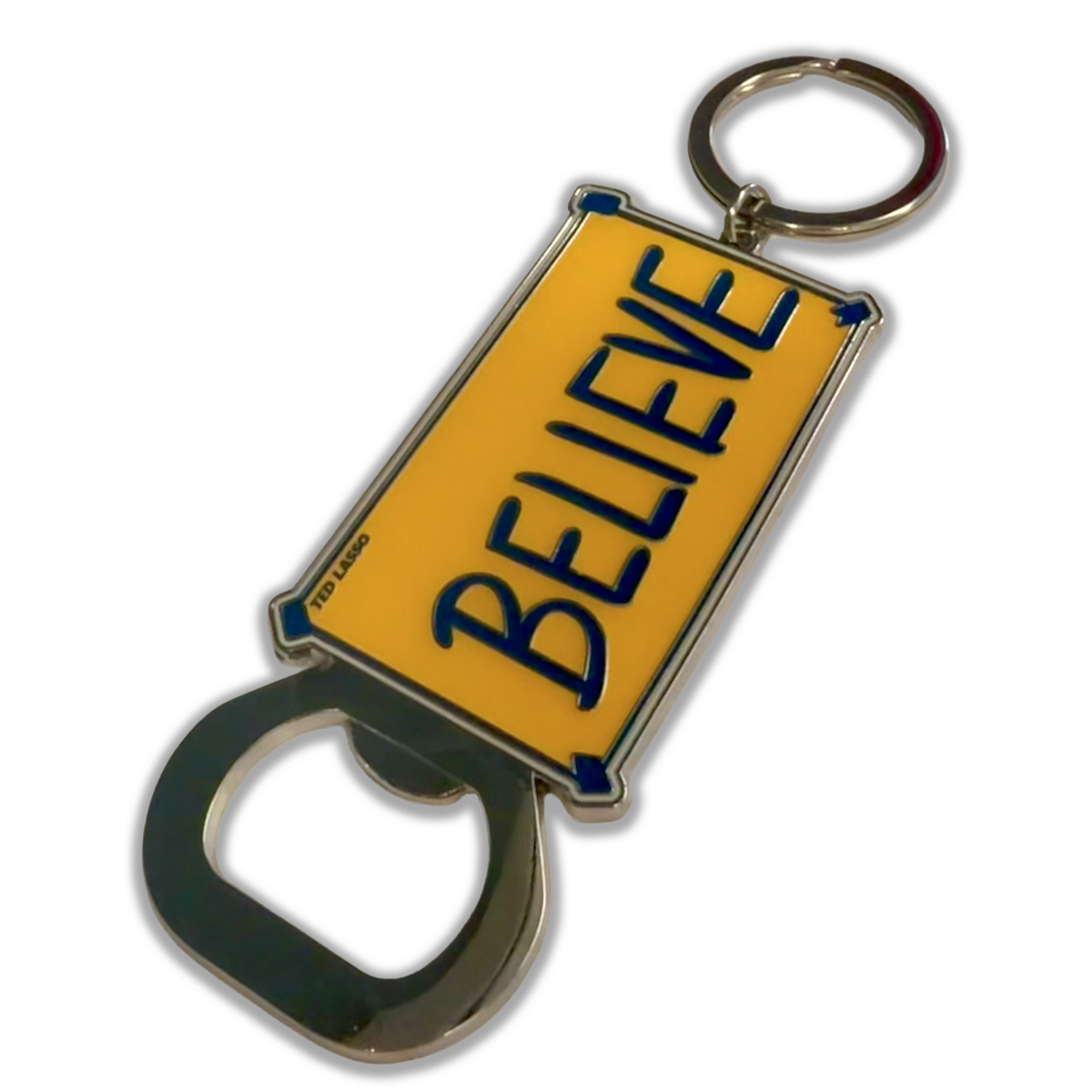 Bottle Opener Keyring Believe