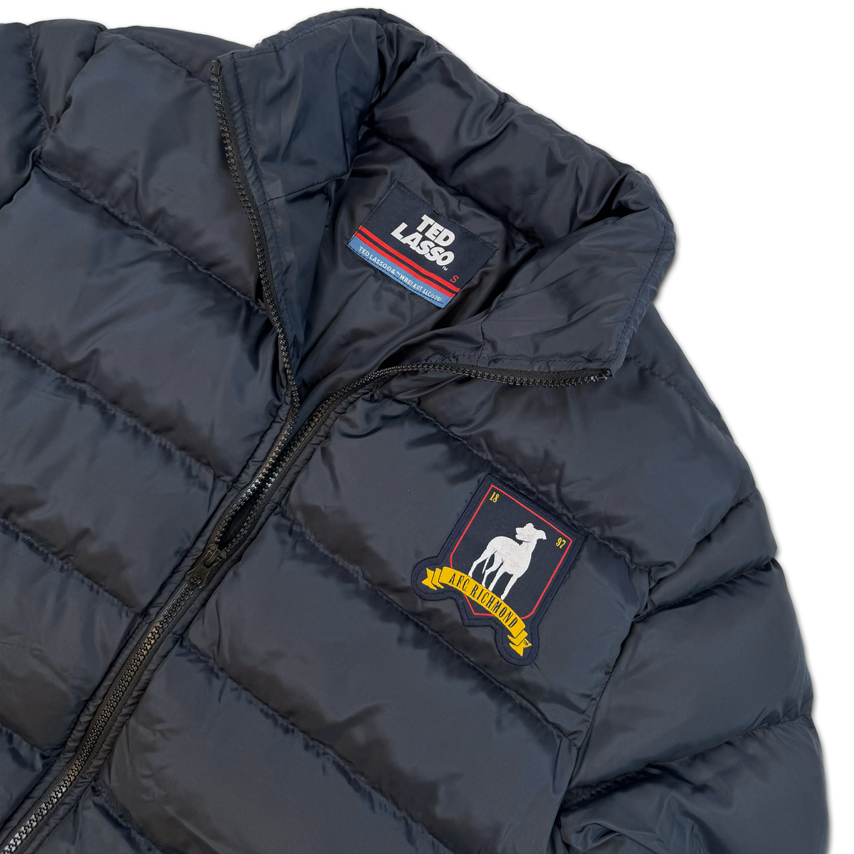Puffer Coat Embroidered Richmond Crest