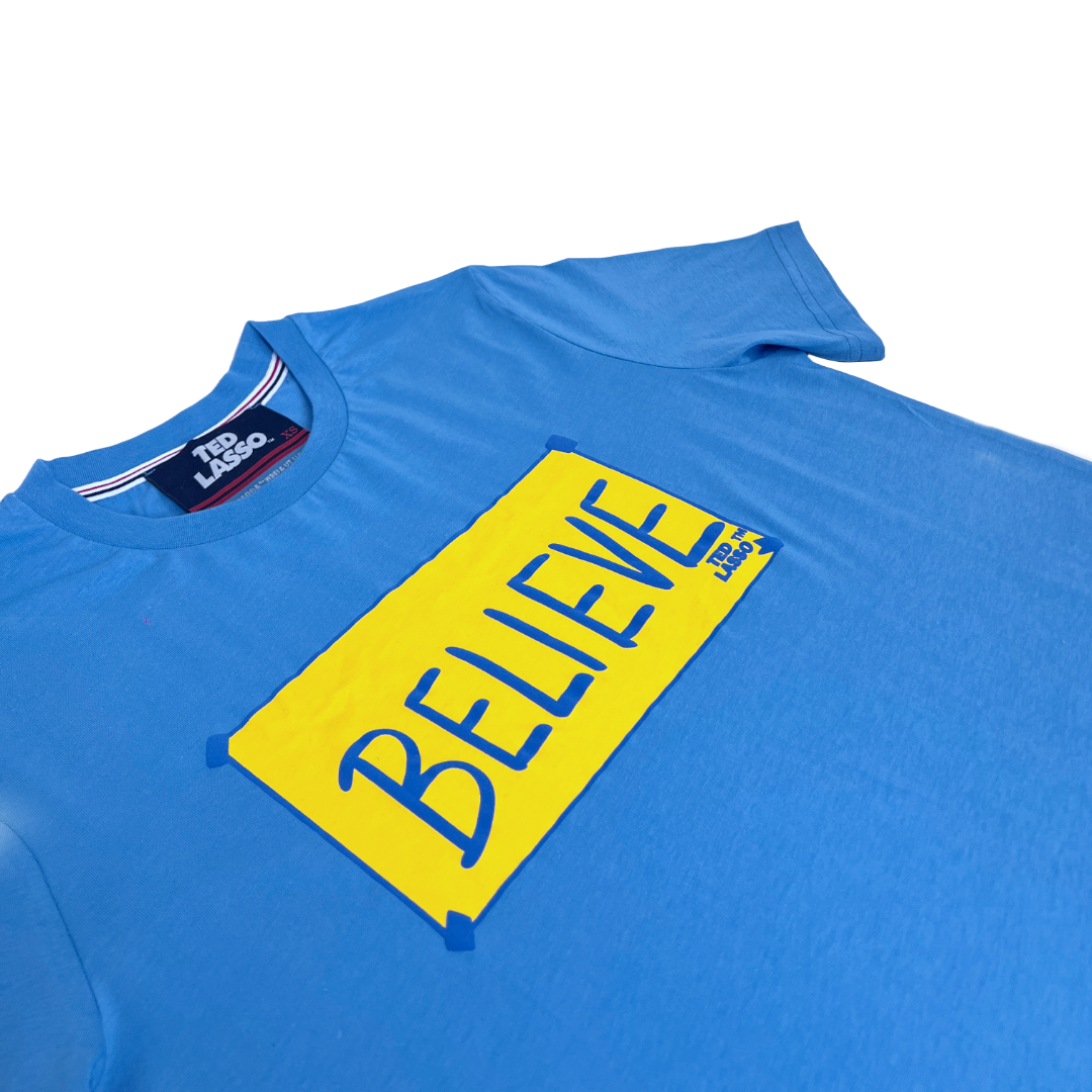 T-shirt Believe - Blue